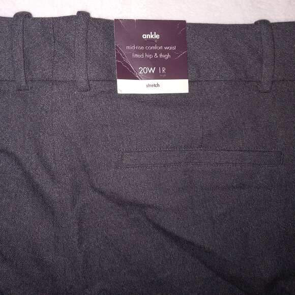 Plus size gray pants - Picture 3 of 3